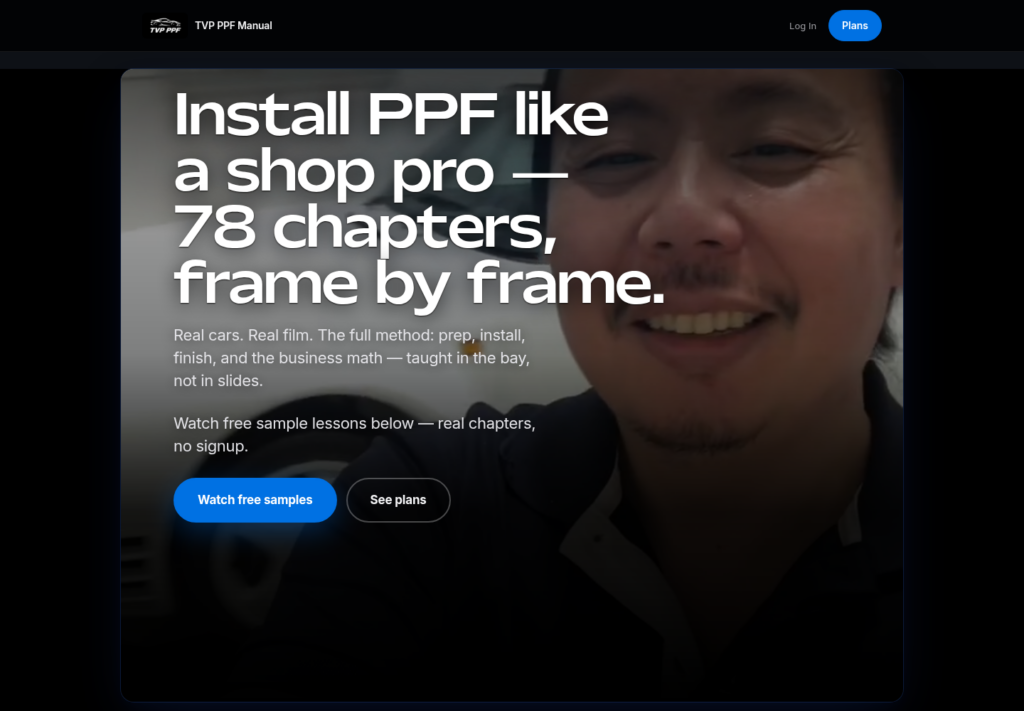 TVP PPF Manual